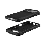 UAG Metropolis LT Magnet Case For Apple iPhone 18 Pro / 17 Pro - Kevlar Black - Kevlar Black