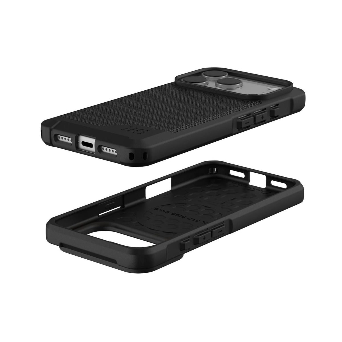 UAG Metropolis LT Magnet Case For Apple iPhone 18 Pro / 17 Pro - Kevlar Black - Kevlar Black
