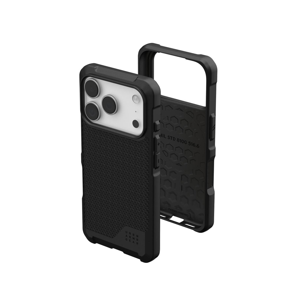 UAG Metropolis LT Magnet Case For Apple iPhone 18 Pro / 17 Pro - Kevlar Black - Kevlar Black