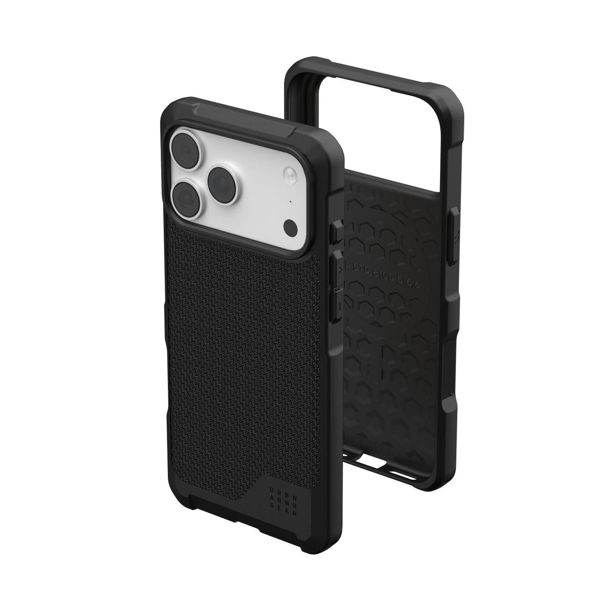 UAG Metropolis LT Magnet Case For Apple iPhone 18 Pro Max / 17 Pro Max - Kevlar Black - Kevlar Black