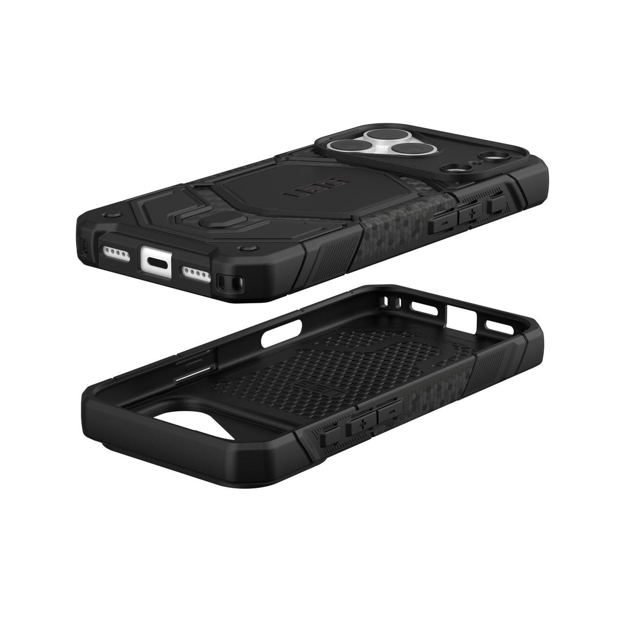 UAG Monarch Pro Magnet Case For Apple iPhone 18 Pro / 17 Pro - Carbon Fibre - Carbon Fibre
