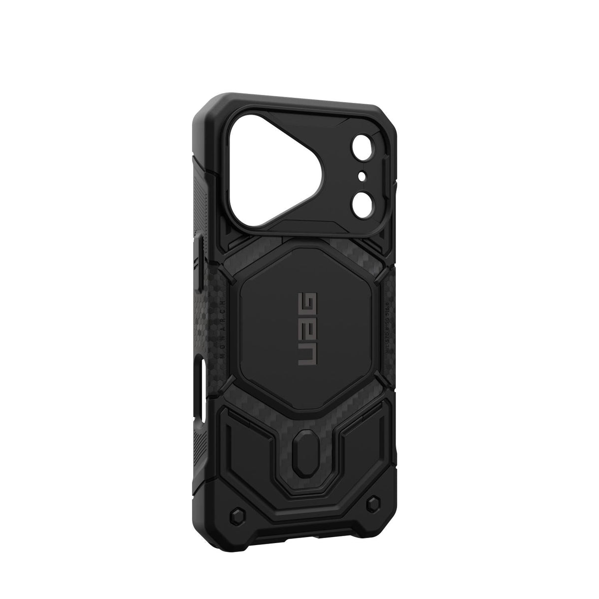 UAG Monarch Pro Magnet Case For Apple iPhone 18 Pro / 17 Pro - Carbon Fibre - Carbon Fibre