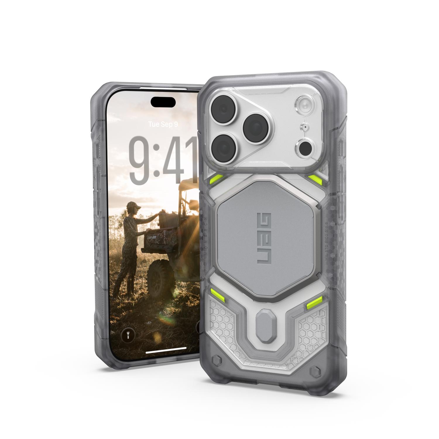 UAG Monarch Pro Magnet Case For Apple iPhone 18 Pro / 17 Pro - Ice - Ice