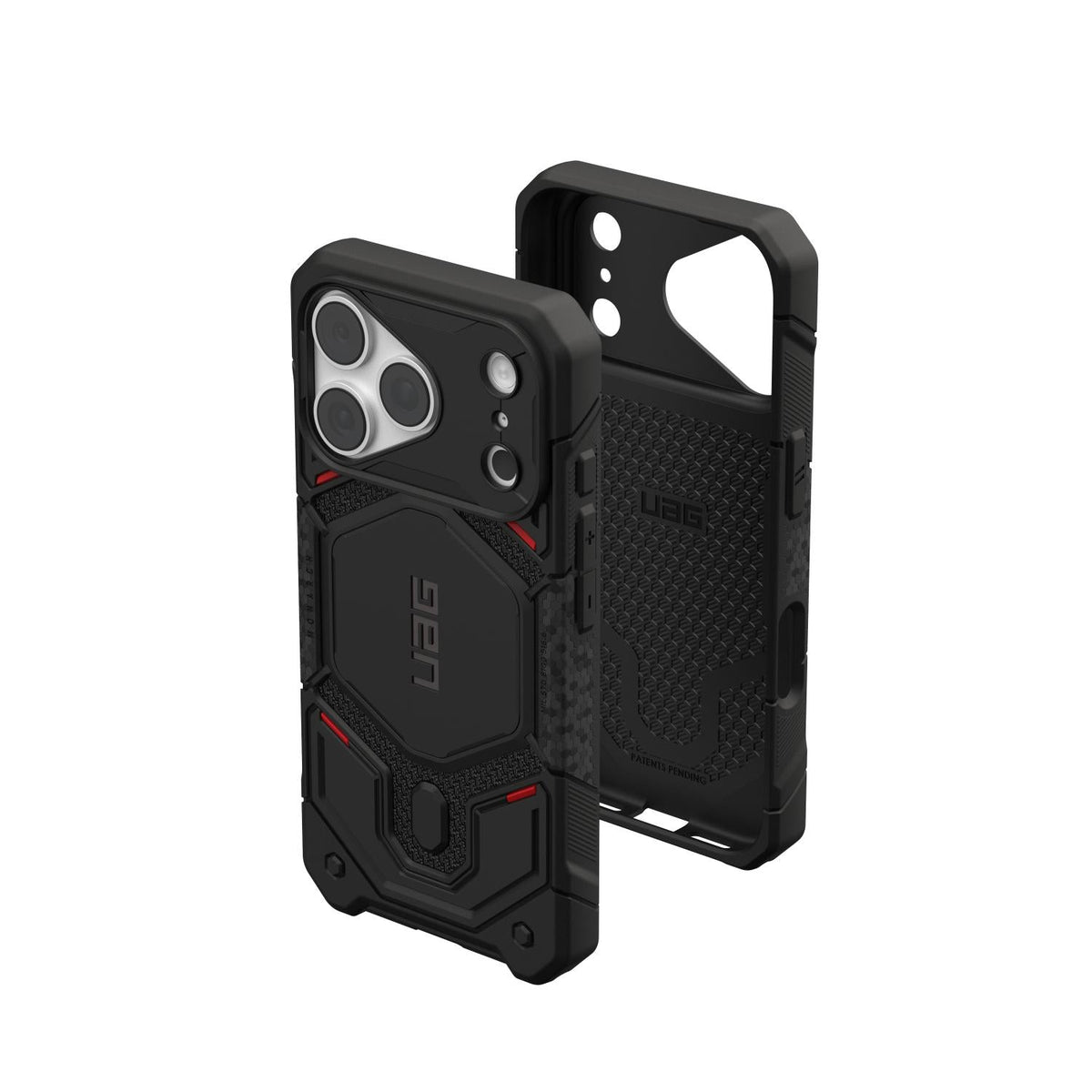 UAG Monarch Pro Magnet Case For Apple iPhone 18 Pro / 17 Pro - Kevlar Black - Kevlar Black