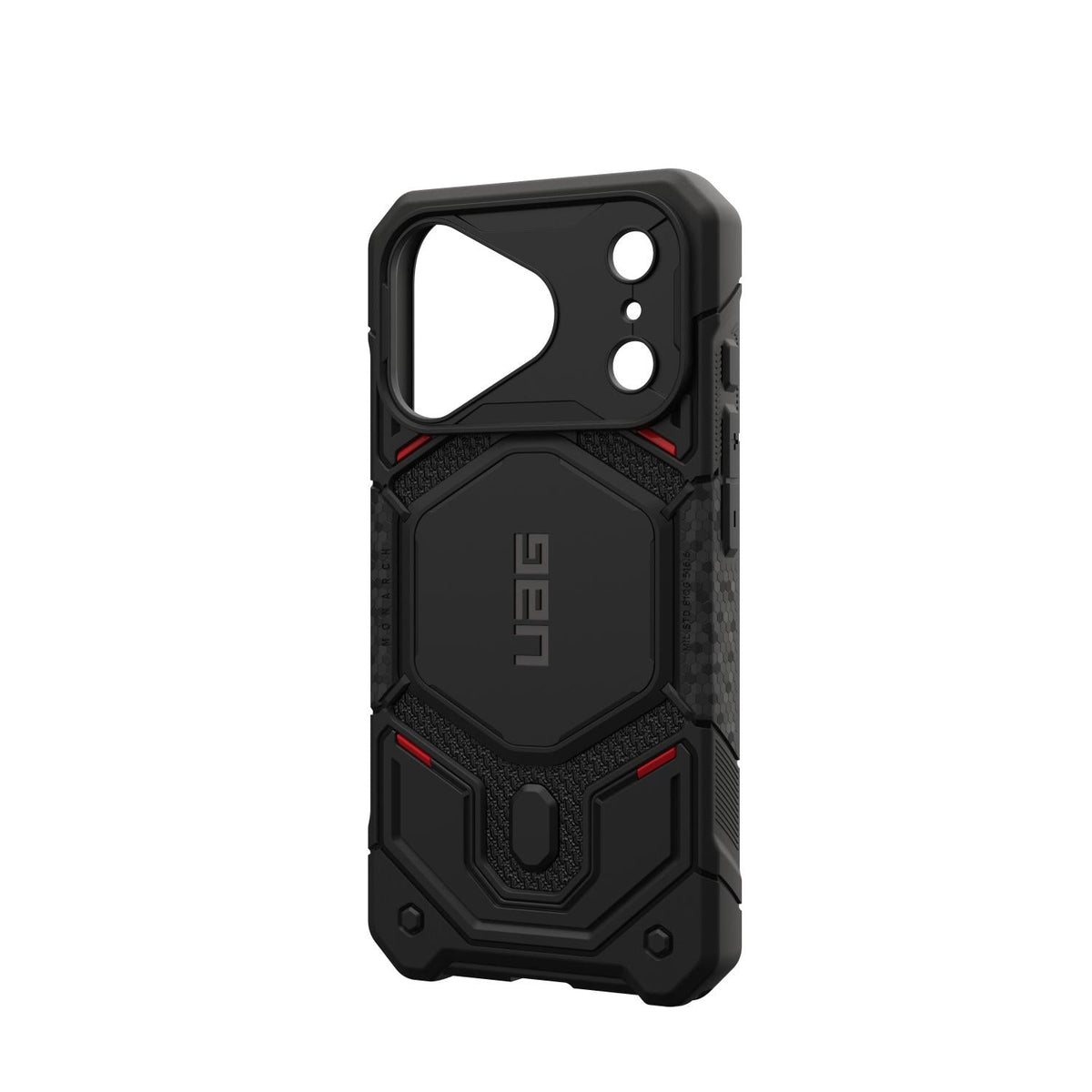 UAG Monarch Pro Magnet Case For Apple iPhone 18 Pro / 17 Pro - Kevlar Black - Kevlar Black