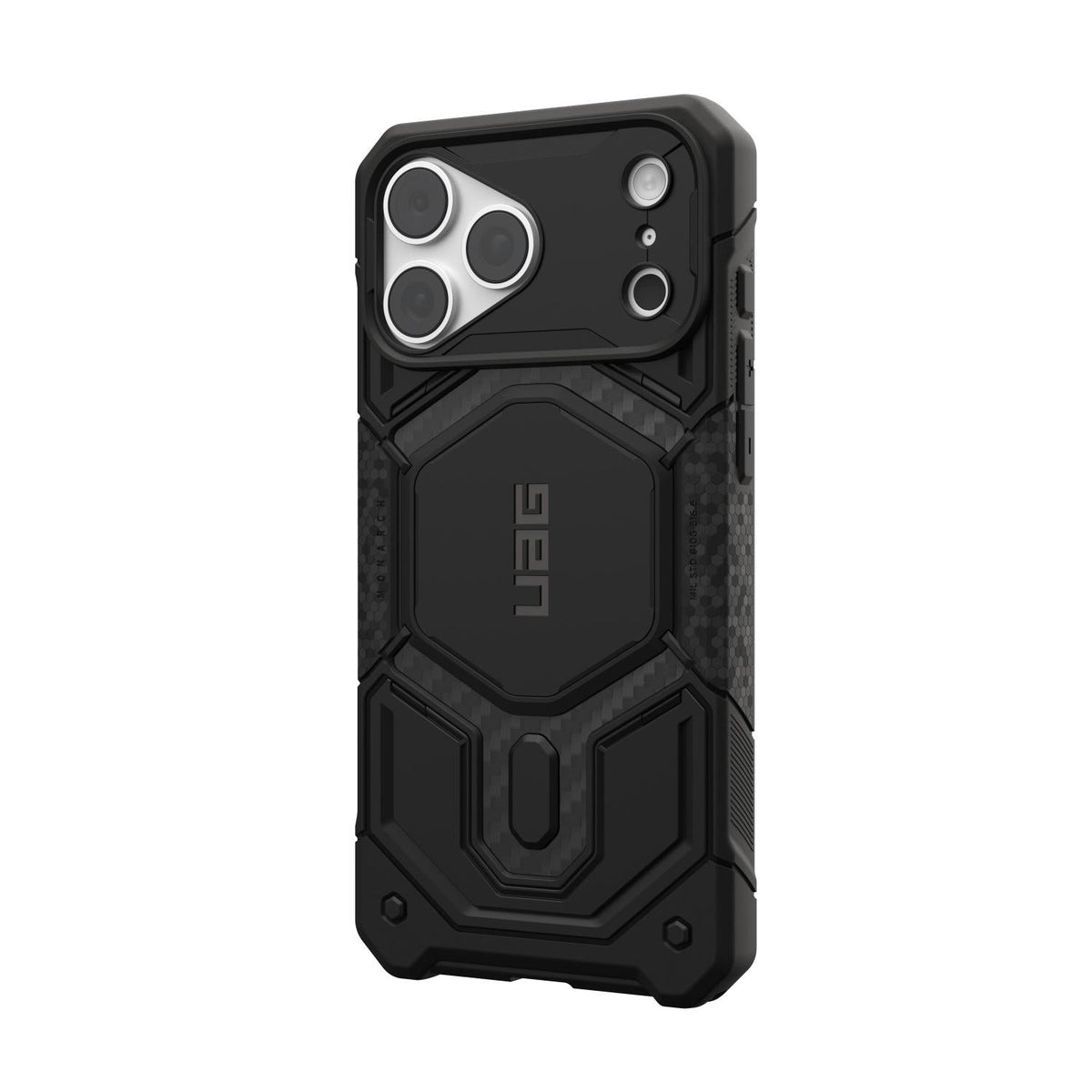 UAG Monarch Pro Magnet Case For Apple iPhone 18 Pro Max / 17 Pro Max - Carbon Fibre - Carbon Fibre