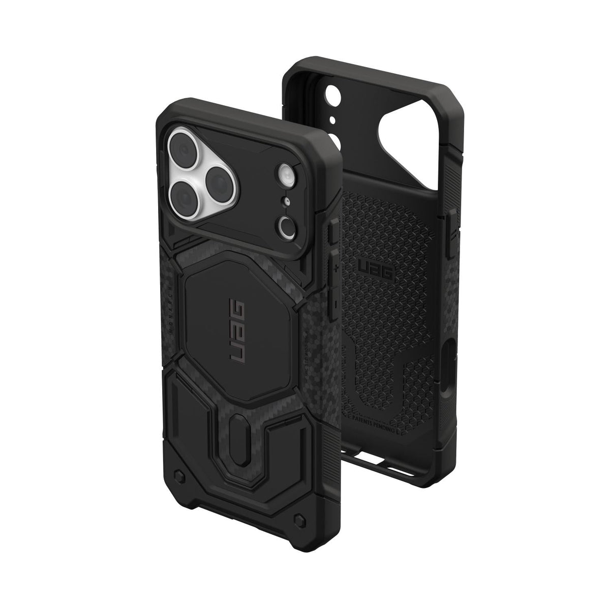 UAG Monarch Pro Magnet Case For Apple iPhone 18 Pro Max / 17 Pro Max - Carbon Fibre - Carbon Fibre