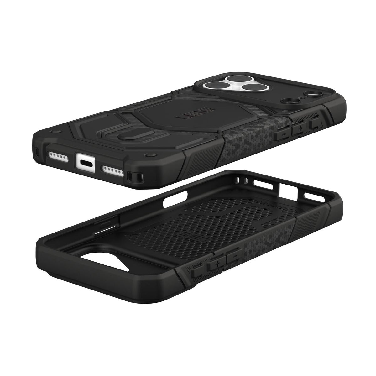 UAG Monarch Pro Magnet Case For Apple iPhone 18 Pro Max / 17 Pro Max - Carbon Fibre - Carbon Fibre