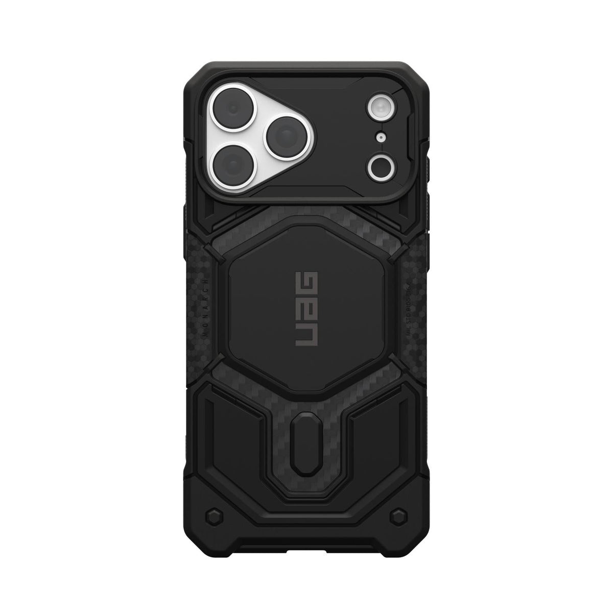 UAG Monarch Pro Magnet Case For Apple iPhone 18 Pro Max / 17 Pro Max - Carbon Fibre - Carbon Fibre