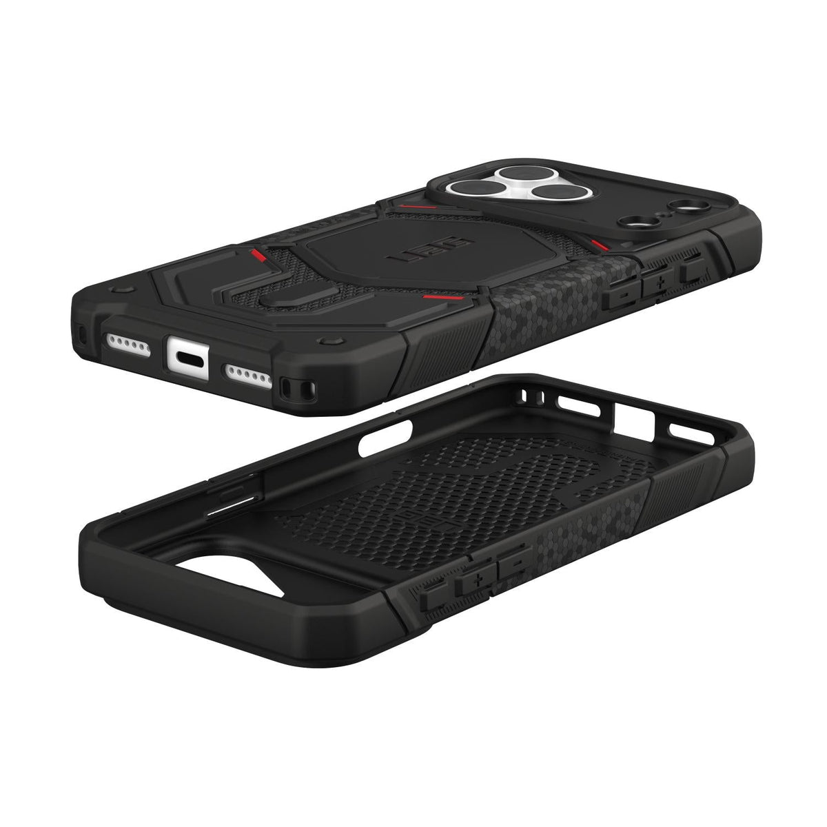 UAG Monarch Pro Magnet Case For Apple iPhone 18 Pro Max / 17 Pro Max - Kevlar Black - Kevlar Black