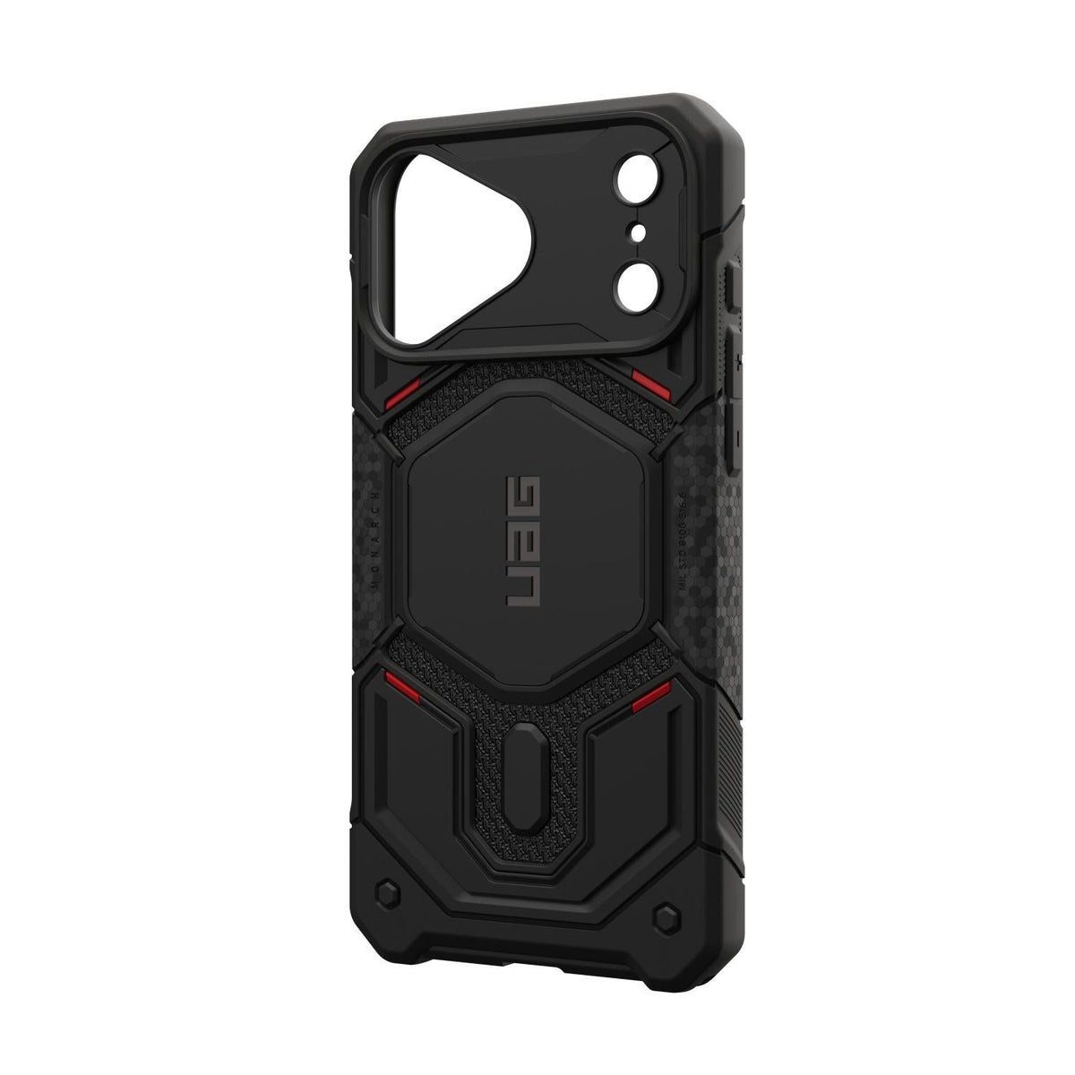 UAG Monarch Pro Magnet Case For Apple iPhone 18 Pro Max / 17 Pro Max - Kevlar Black - Kevlar Black