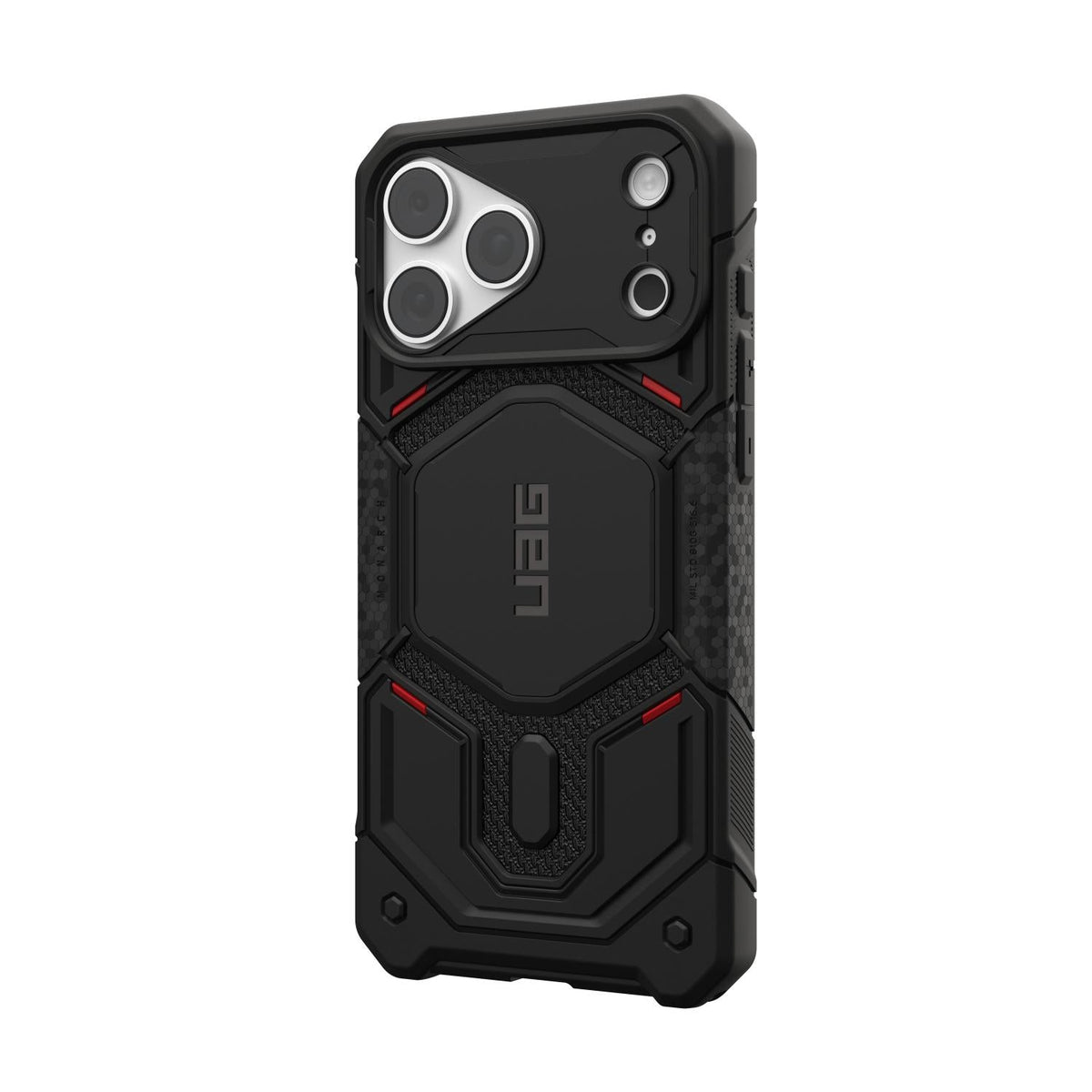 UAG Monarch Pro Magnet Case For Apple iPhone 18 Pro Max / 17 Pro Max - Kevlar Black - Kevlar Black