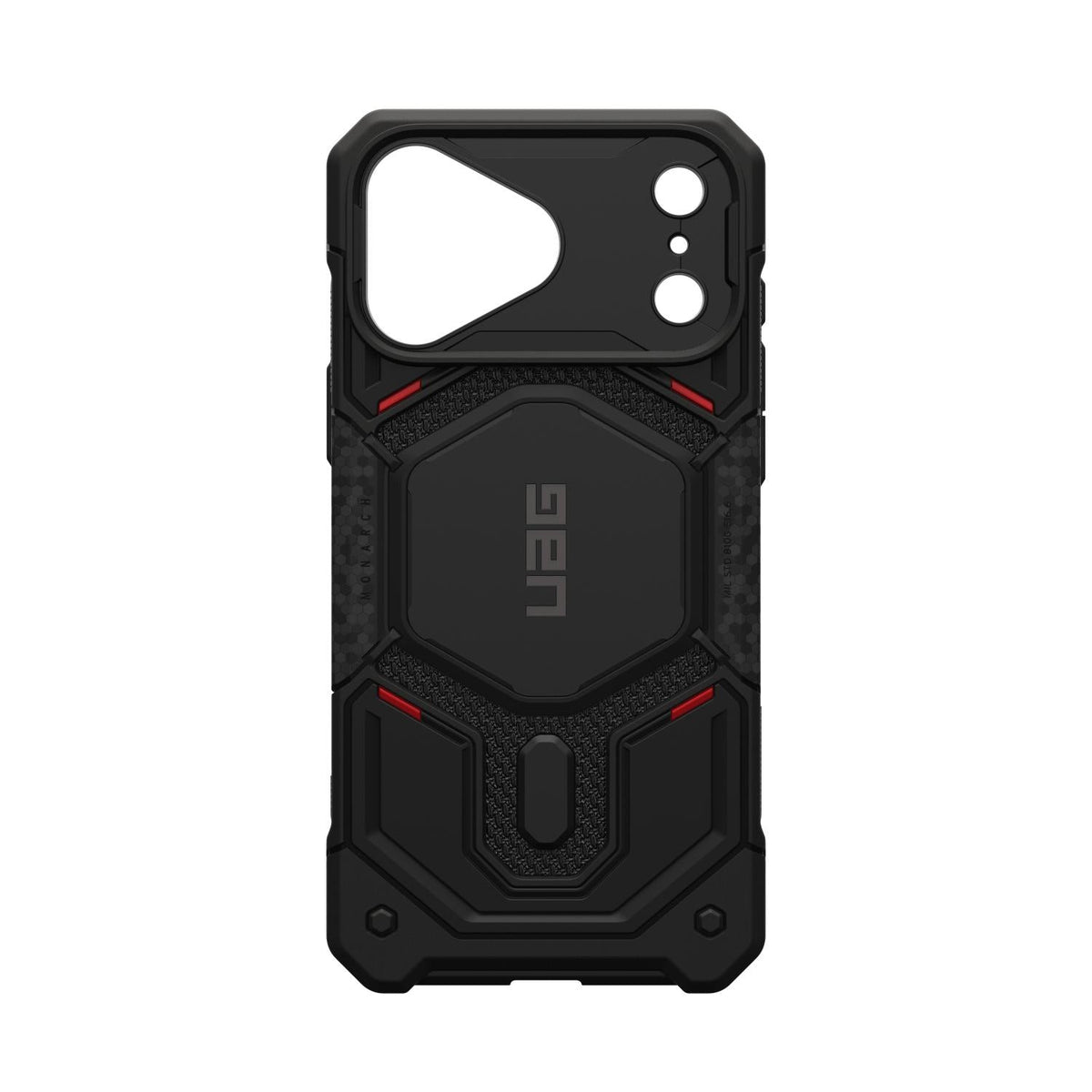 UAG Monarch Pro Magnet Case For Apple iPhone 18 Pro Max / 17 Pro Max - Kevlar Black - Kevlar Black