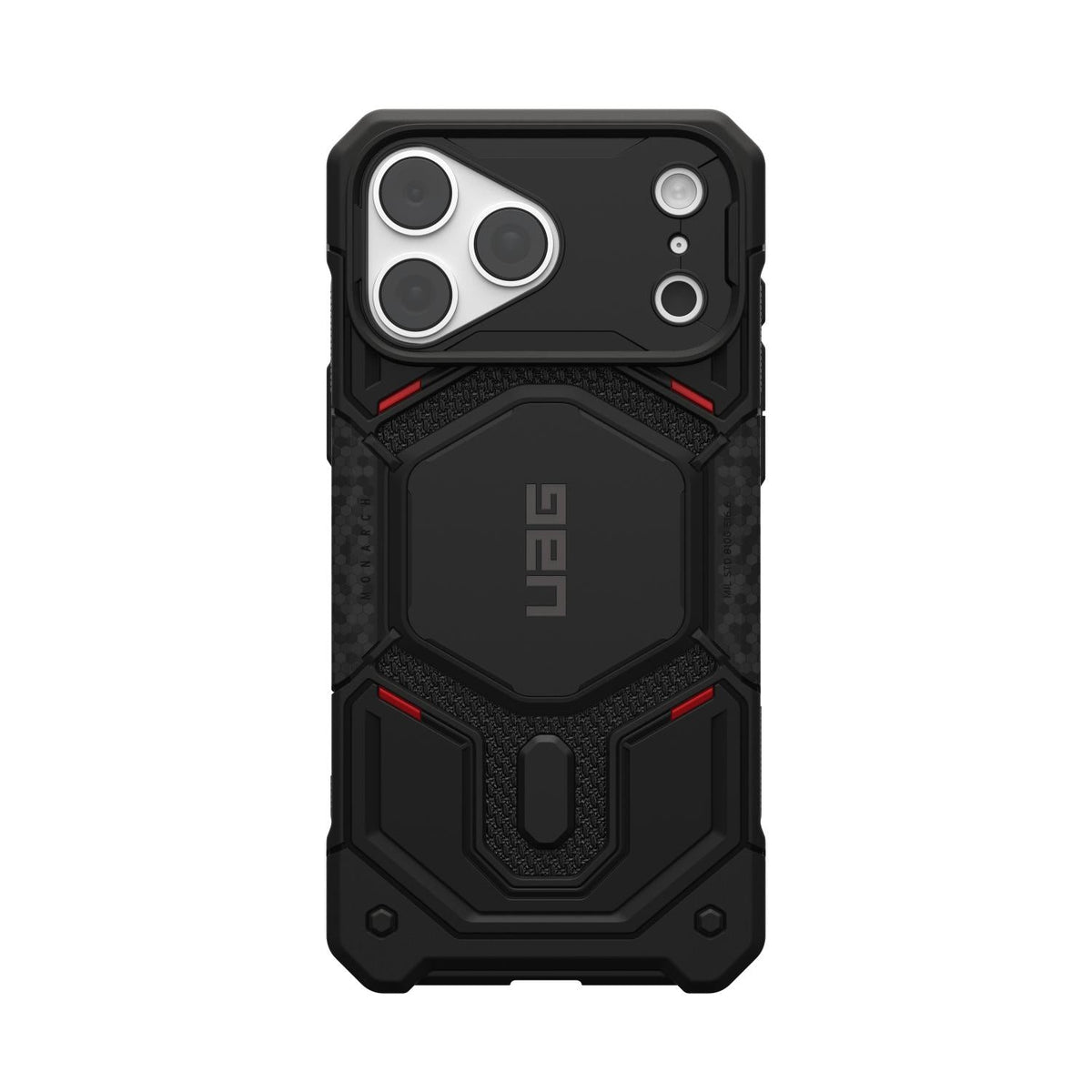 UAG Monarch Pro Magnet Case For Apple iPhone 18 Pro Max / 17 Pro Max - Kevlar Black - Kevlar Black