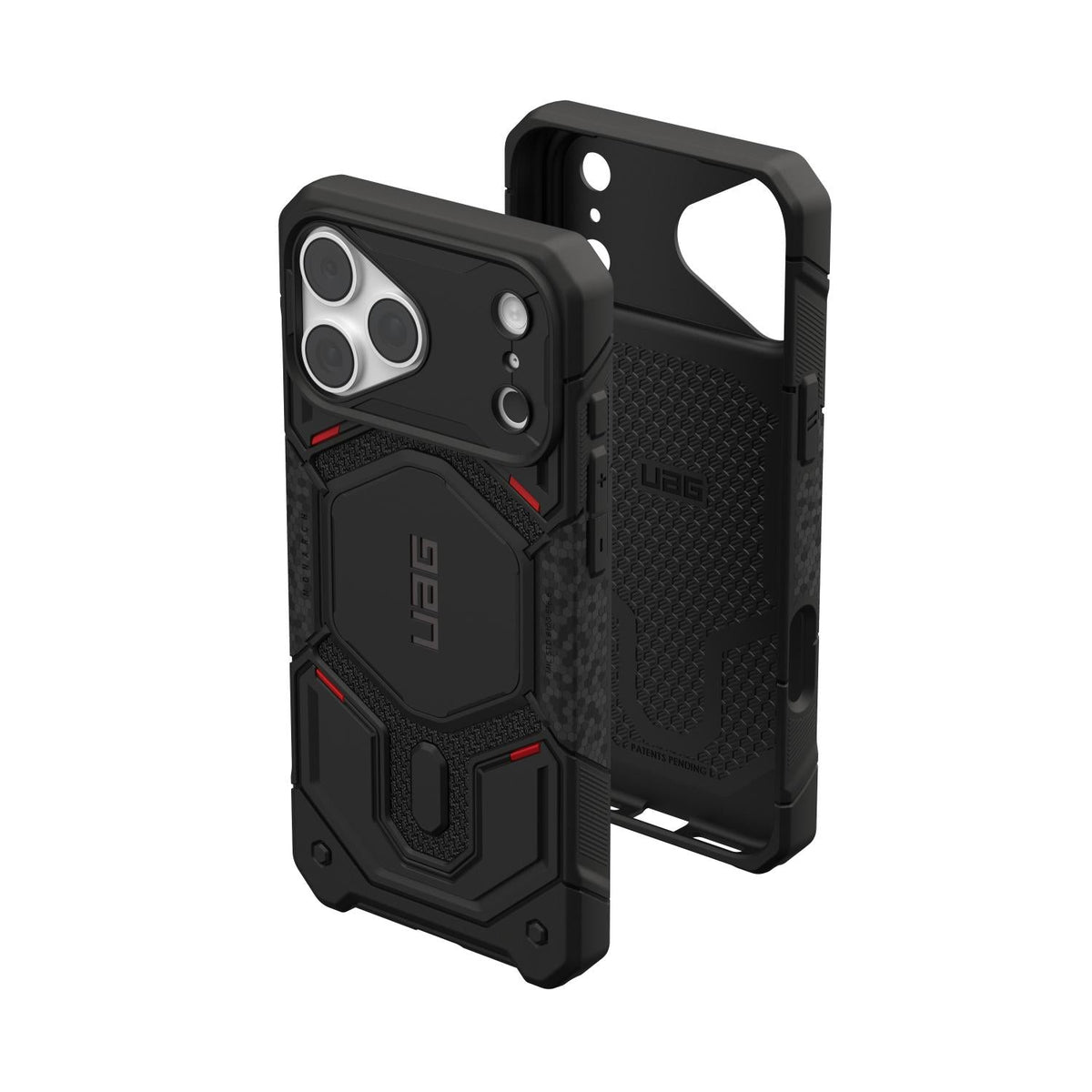UAG Monarch Pro Magnet Case For Apple iPhone 18 Pro Max / 17 Pro Max - Kevlar Black - Kevlar Black