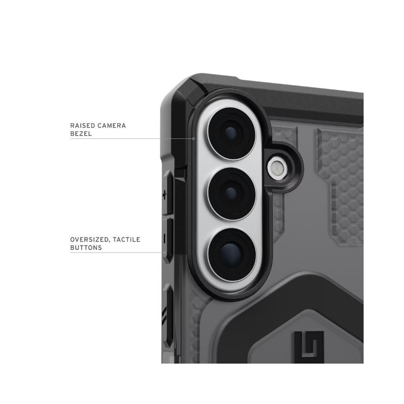 UAG Pathfinder Case for Samsung Galaxy S26 Plus - Ash/ Black - Black