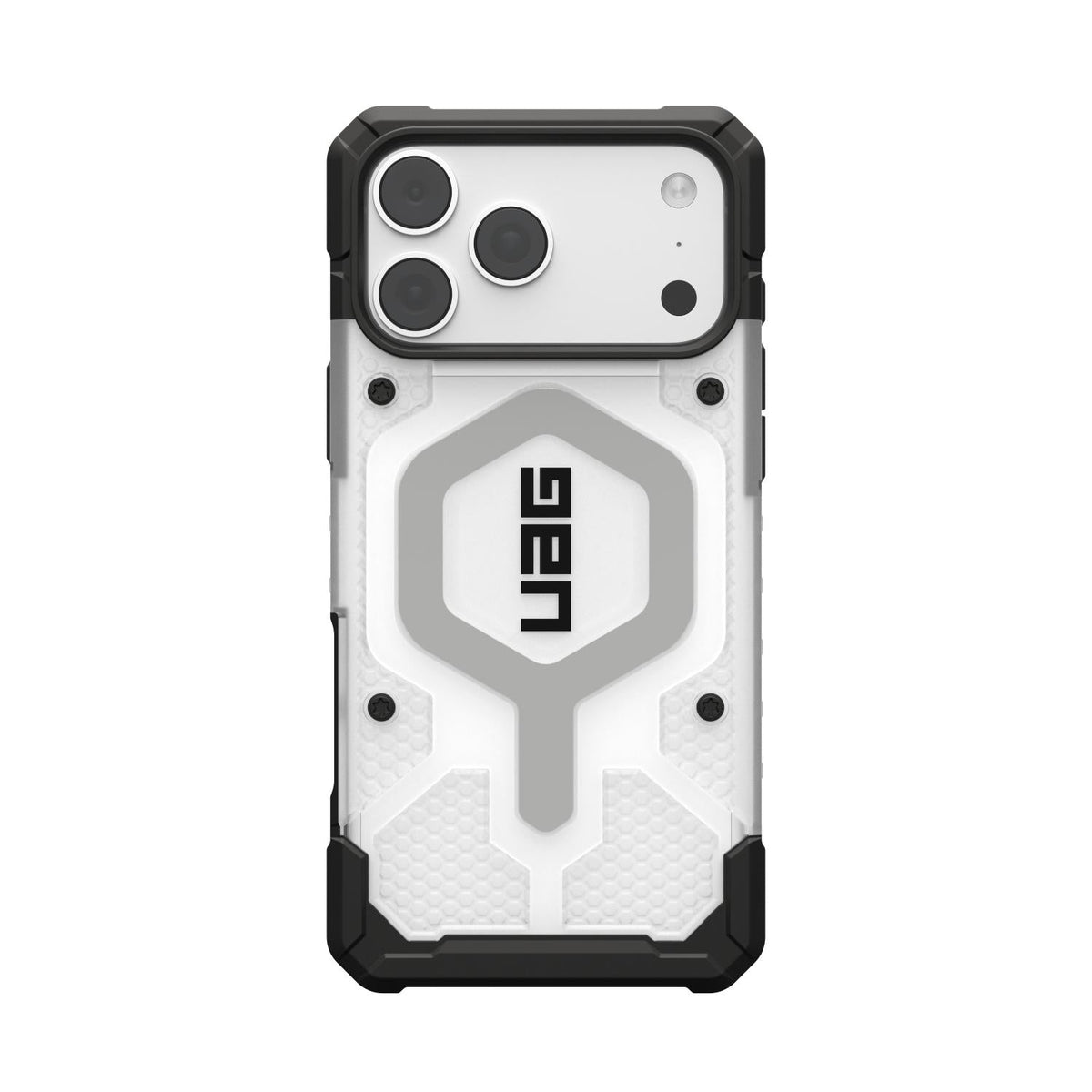 UAG Pathfinder Clear Magnet Case For Apple iPhone 18 Pro Max / 17 Pro Max - Ice/Silver - Ice/Silver