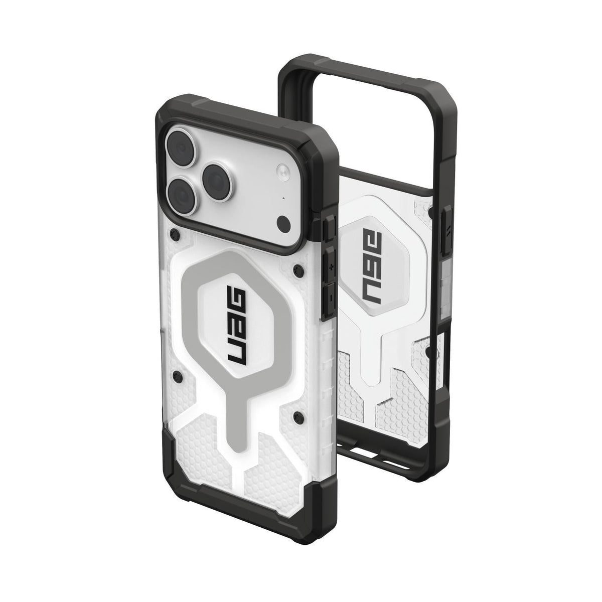 UAG Pathfinder Clear Magnet Case For Apple iPhone 18 Pro Max / 17 Pro Max - Ice/Silver - Ice/Silver
