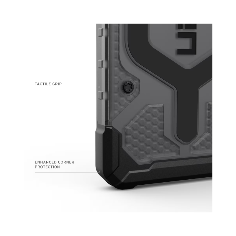 UAG Pathfinder Clear Magnetic Case for Samsung Galaxy S26 - Ash - Ash