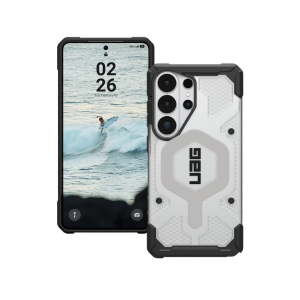 UAG Pathfinder Clear Magnetic Case Samsung Galaxy S26 Ultra - Ice/Silver - Silver