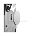 UAG Pathfinder Clear Magnetic Case Samsung Galaxy S26 Ultra - Ice/Silver - Silver