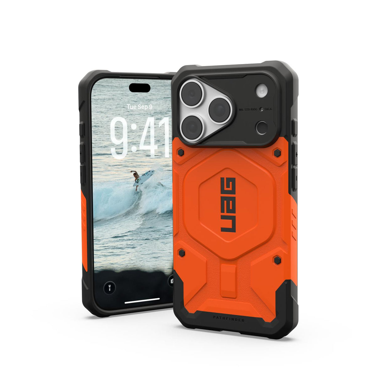UAG Pathfinder Magnet Case For Apple iPhone 18 Pro / 17 Pro - Orange - Orange