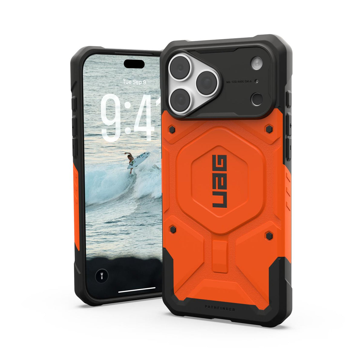 UAG Pathfinder Magnet Case For Apple iPhone 18 Pro Max / 17 Pro Max - Orange - Orange