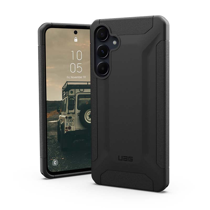 UAG Samsung Galaxy A55 5G Scout Case - Black - Black