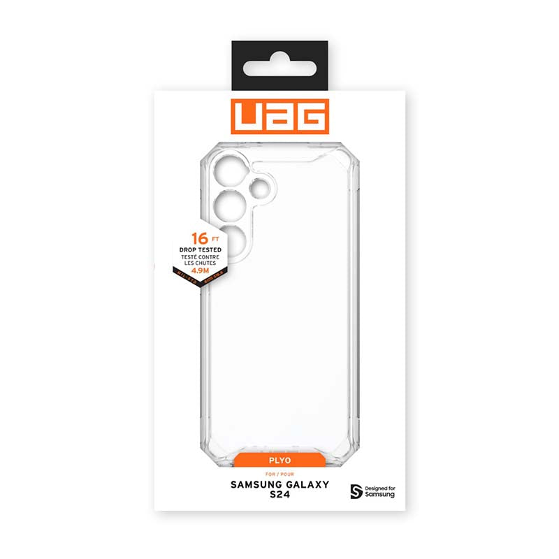 UAG Samsung Galaxy S24 Plyo Case - Ice - Clear