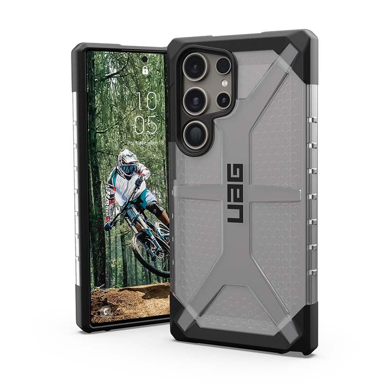 UAG Samsung Galaxy S24 Ultra Plasma Case - Ice - Clear