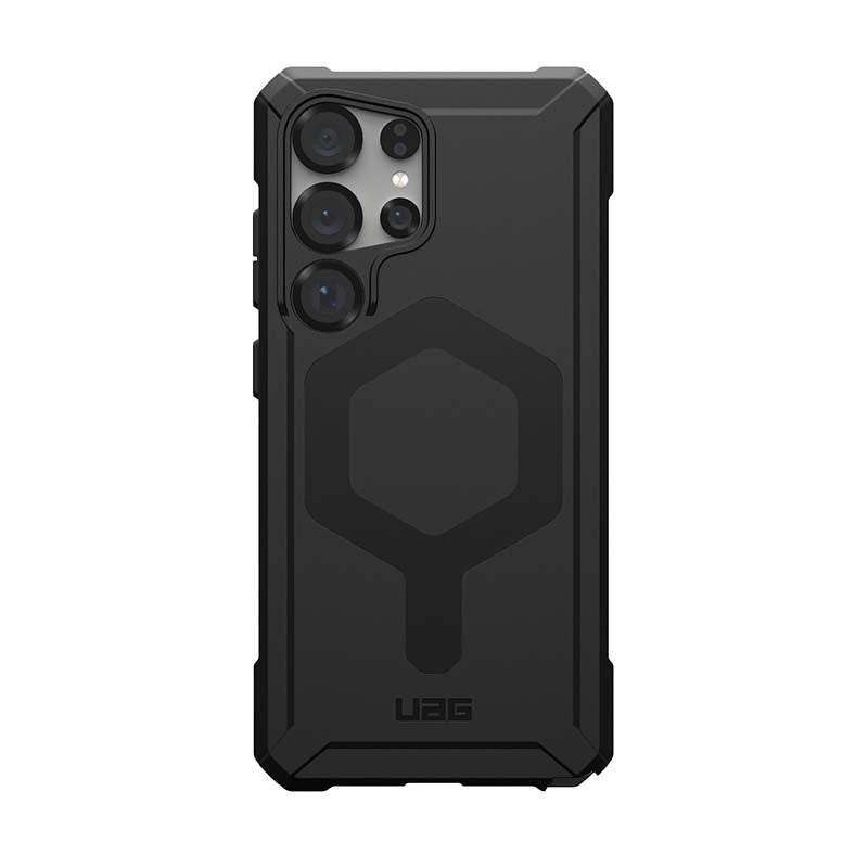 UAG Samsung Galaxy S25 Plus Essential Armor MagSafe Case - Black - Black
