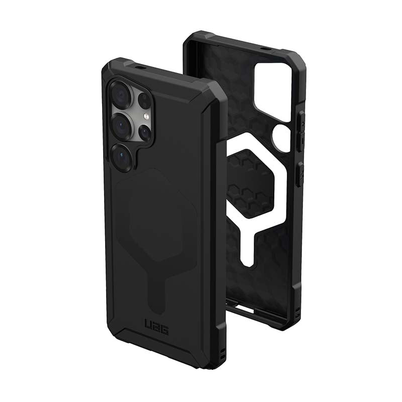 UAG Samsung Galaxy S25 Plus Essential Armor MagSafe Case - Black - Black