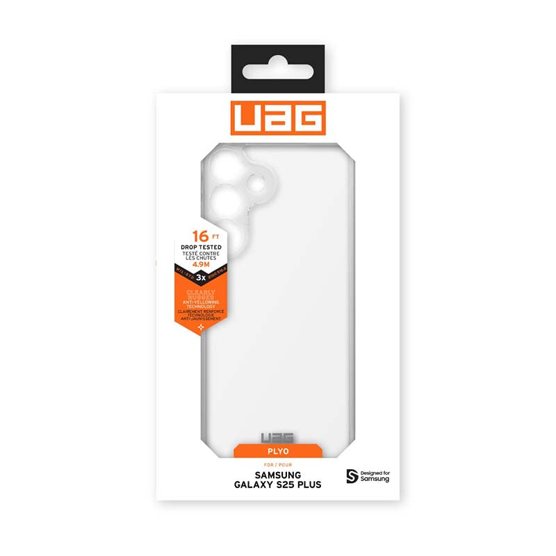 UAG Samsung Galaxy S25 Plus Plyo Case - Ice - Clear