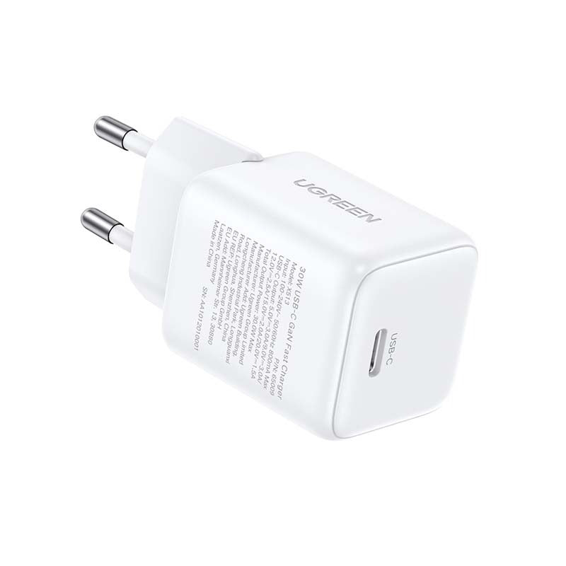 UGreen 1 Port PD Wall Charger 30W - White - White