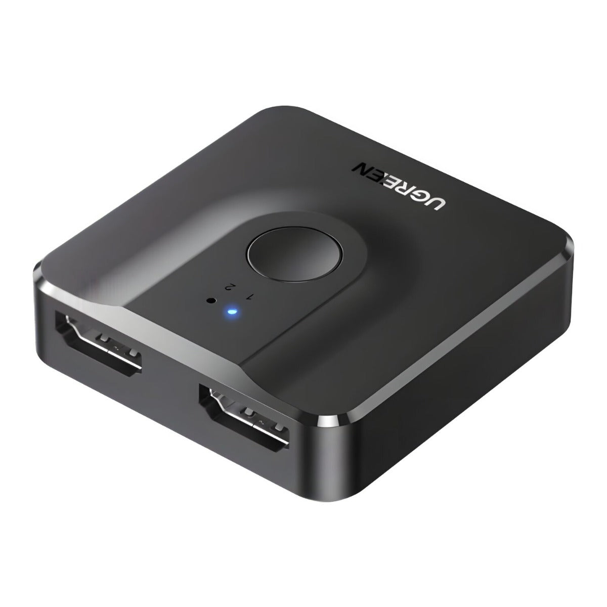 UGREEN 2-in-1 Bi-Directional 4K HDMI Switcher - Black - Black