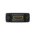 UGREEN 20124 DVI (24 + 1) Male to HDMI Female Adapter - Black - Black