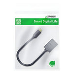 UGREEN 20134 Micro HDMI Male to HDMI Female Adapter - Black - Black