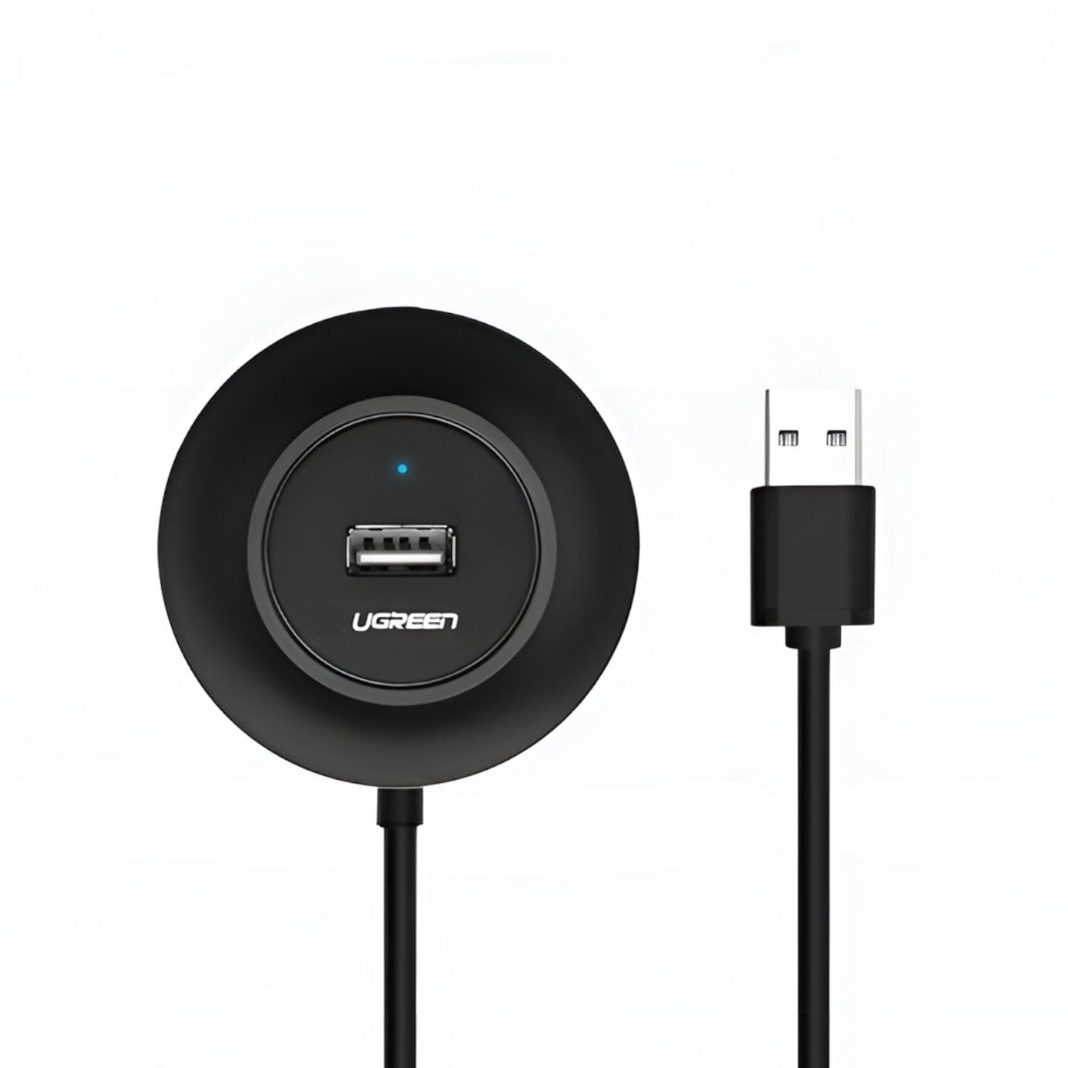 UGREEN 20777 4-in-1 USB 2.0 Hub - Black - Black