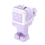 UGreen 65W Nexode RG 3 Port USB-C GaN Fast Charger - Purple - Purple