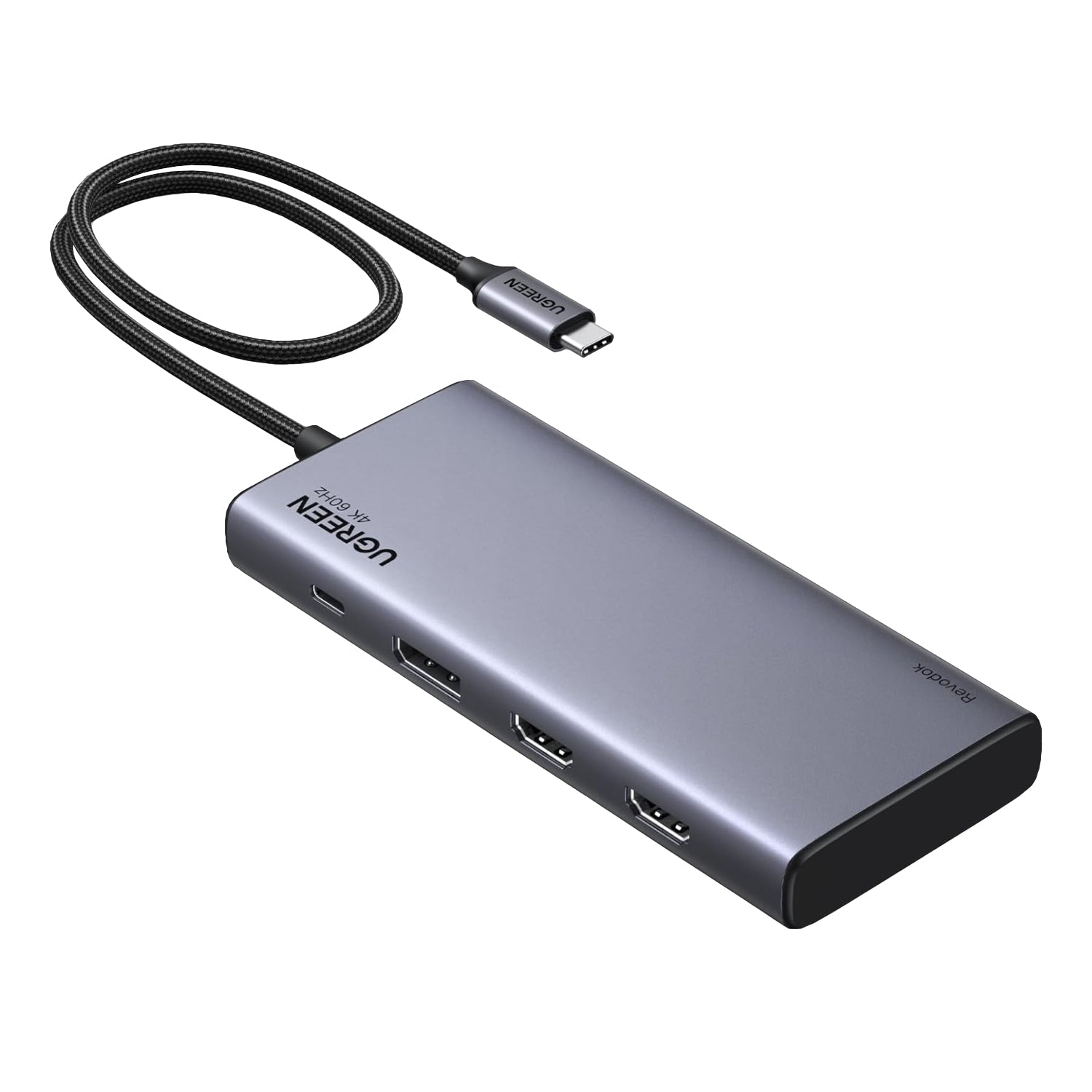 UGREEN 8 in 1 USB Type-C Hub - Grey