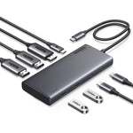 UGREEN 8 in 1 USB Type-C Hub - Grey