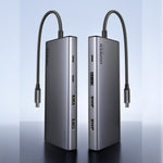 UGREEN 8 in 1 USB Type-C Hub - Grey