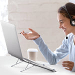 UGREEN Aluminium Adjustable Laptop Stand - Silver