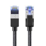 UGREEN Cat8 Nylon Braided Ethernet Cable - 40Gbps with Modular Plugs - 2m - Black