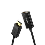 UGREEN DisplayPort to HDMI Adapter 1080P@60Hz Male to Female Converter - Black
