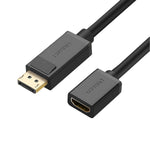 UGREEN DisplayPort to HDMI Adapter 1080P@60Hz Male to Female Converter - Black