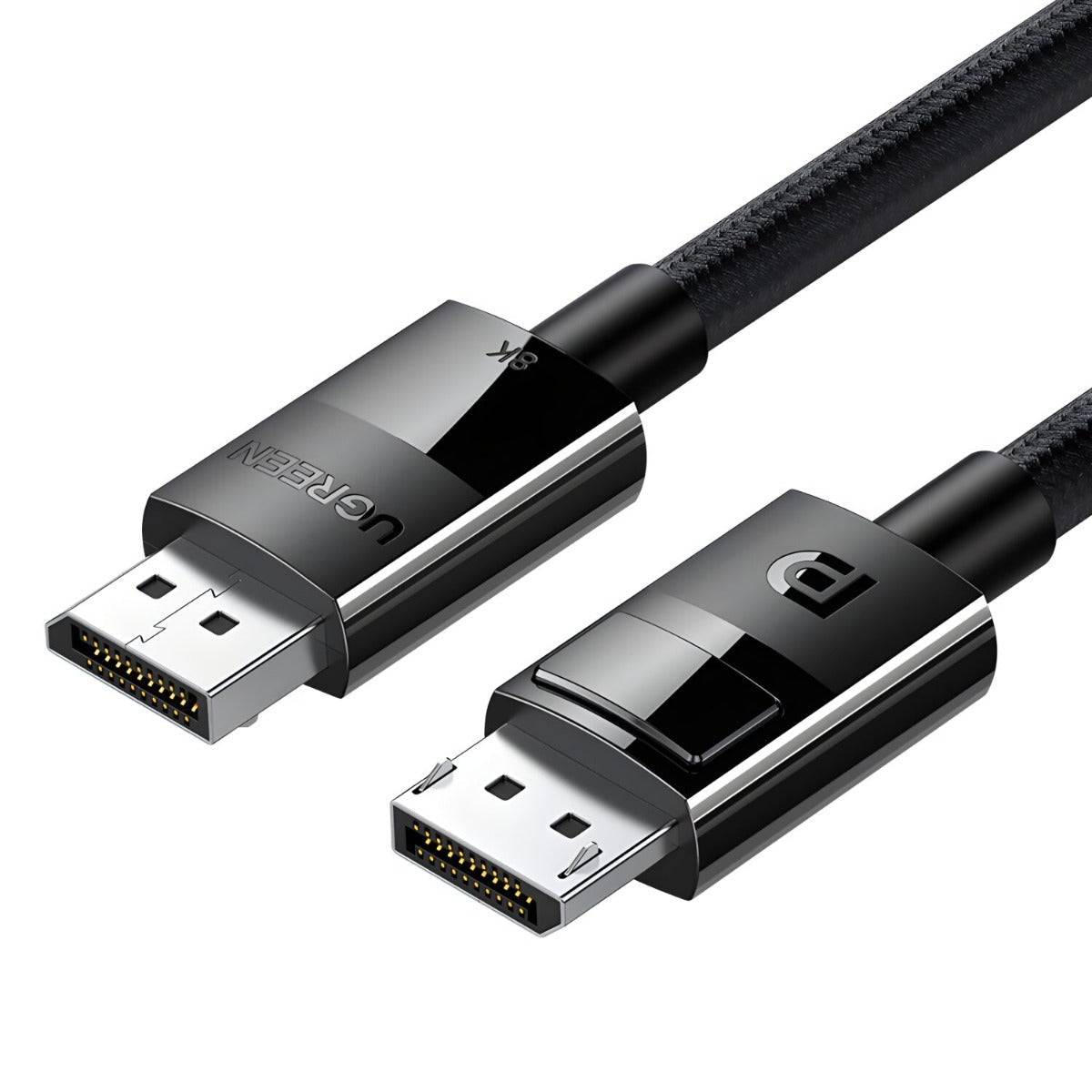 UGREEN DP114 8K DisplayPort Male to Male Braided Cable 3m - Black