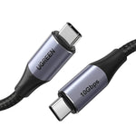 UGREEN Gen2 Type-C Male to Male Data Cable 240W Fast Charging | 10Gbps | 4K - Black
