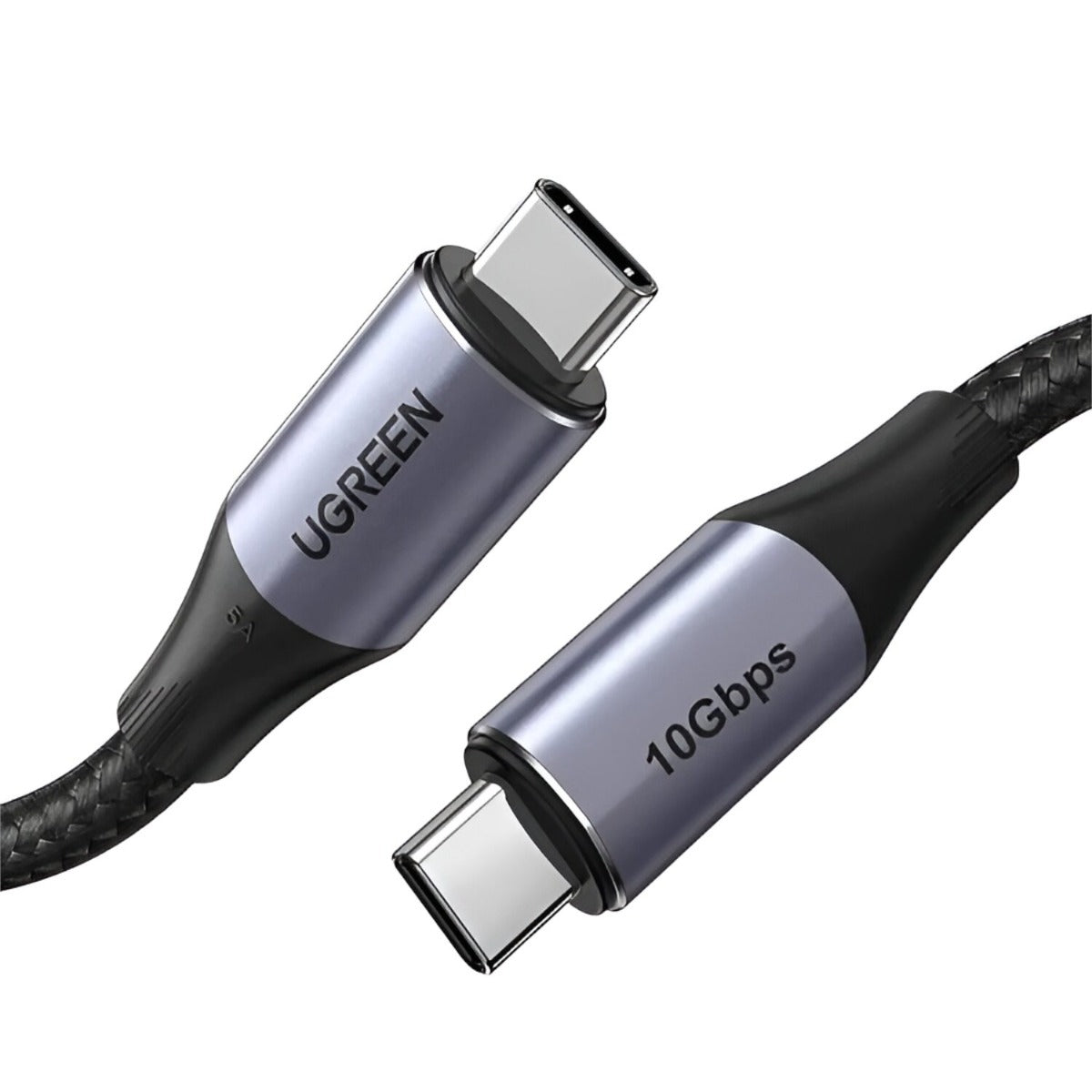 UGREEN Gen2 Type-C Male to Male Data Cable 240W Fast Charging | 10Gbps | 4K - Black