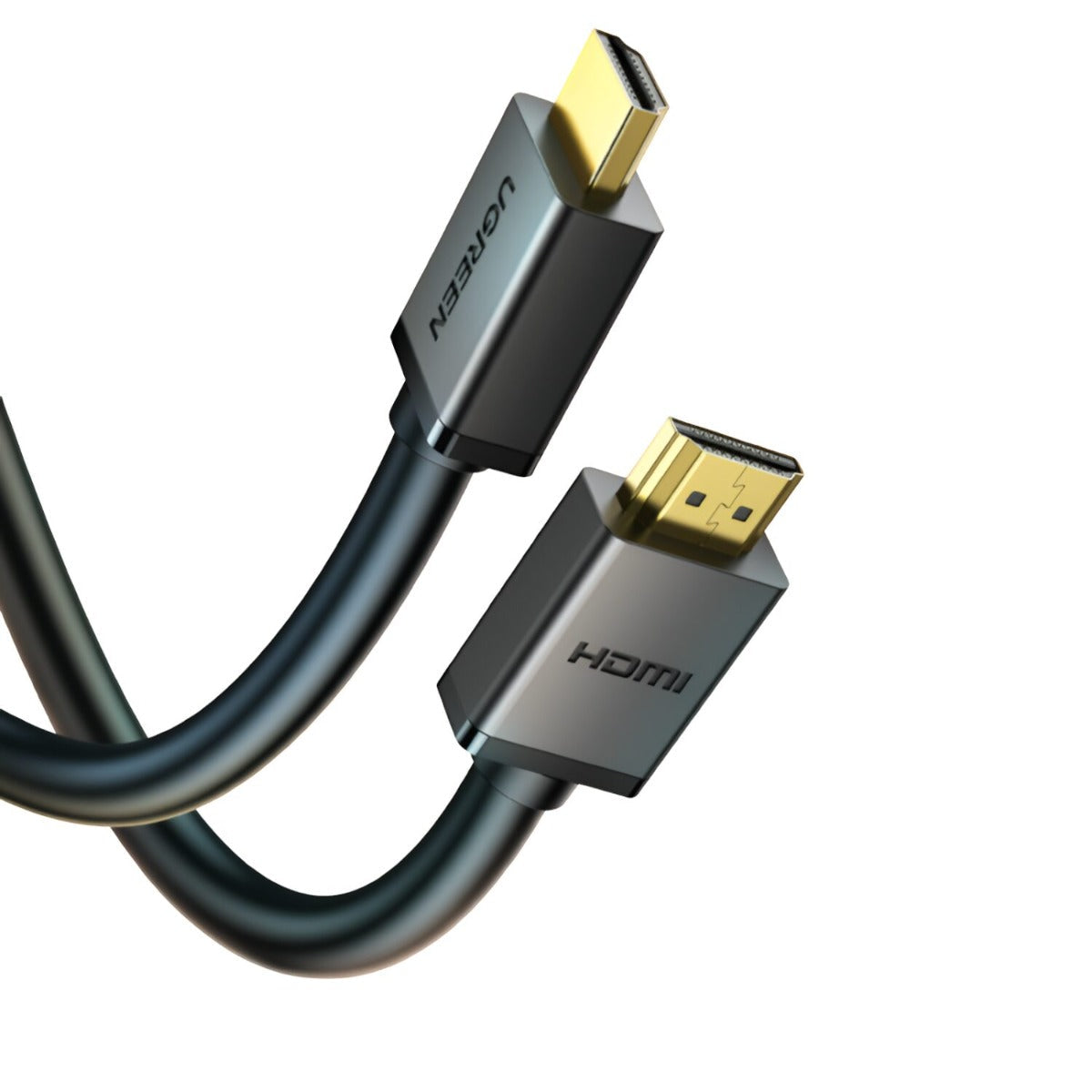 UGREEN HD104 HDMI 4K Cable Male to Male 1m - Black - Black